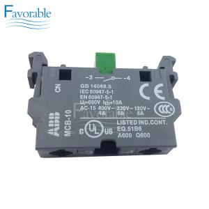 China Abb Switch Cbk-Cb10 Contact Block  For Gerber Cutter Gtxl GT5250 925500593 on sale