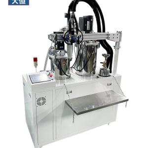 Cheap vacuum degas potting for impregnation ab component potting machine for power supply junction box for sale