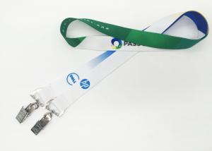 China Customized  Dell HP Dye Sublimation Lanyards With Heat Transfer Logo on sale