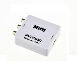 ABS Mini 1080P 5V 1A 10 Bits CVBS To HDMI Converter