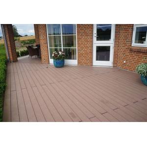 Cheap Wooden WPC Deck Flooring Tiles For Modern House Design FSC Certificate for sale