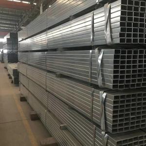 Quality 100x100 SHS RHS Steel Hollow Sections , Mild Rectangular Square Steel Pipe wholesale