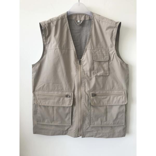 Mens classic vest,mens waist coat, vest 046 in 100% cotton fabric, stone/beige colour, S-3XL