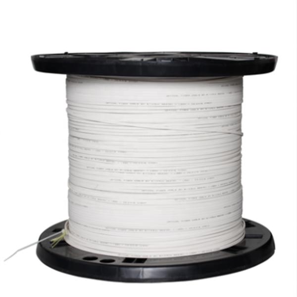 1000m/2km plastic/wooden drum LZSH jacket flame resistance indoor FTTH fiber optic cable