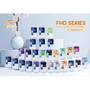 JK In-Cell FHD Soft OLED Screen for iPhone 12 13 16 Pro Max 9H Hardness