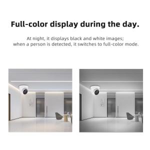 IP Network HD Full Color Camera with Audio AI Human Detect Dome Smart IR POE