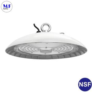NSF IP66 UFO LED High Bay Light Ceiling 60W 100W 150W 200W For Food Processing