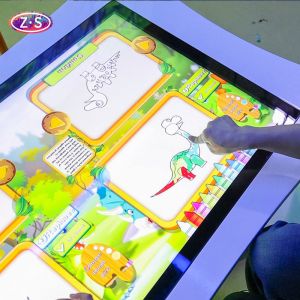 Drawing Alive Interactive Wall Games Dual Creation Modes Digital and Physical