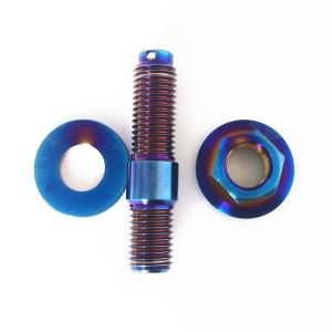 Racing M10 Titanium Exhaust Manifold Studs Nut Kit
