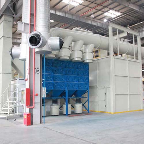 QT37 Series Double Hangers Pass-through Shot-blasting Equipment