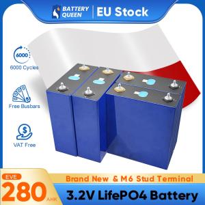 EU PL CN USA DDP Lifepo4 Battery EVE LF280K 6000 Times Lifecycle Available
