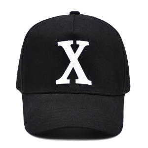 Embroidered Logo Six-Panel Baseball Cap with Constructured Front Panel