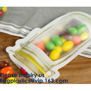 Jar Shaped Pouches, Round Bottom Plastic Bag/Stand Up Pouch Bag For Meat,Pork