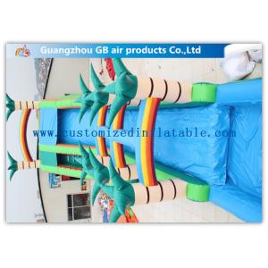 Colorful Funny Toy Kids Inflatable Water Slides For Outdoor Amusement Park