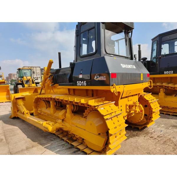 Chinese Engineering Machinery Shantui SD16 Used Crawler Bulldozer Excellent Condition