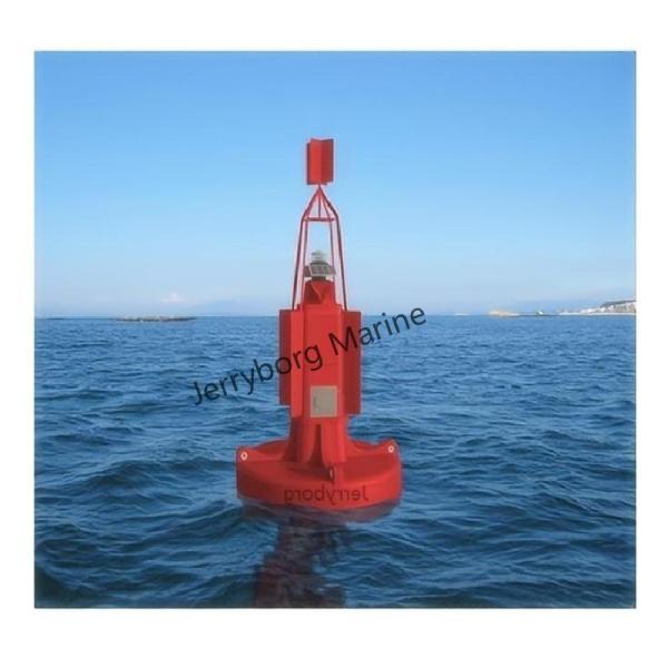 Quality High-Performance Material LLDPE Buoy  With Top Mark for Coastal Navigation & Warning wholesale