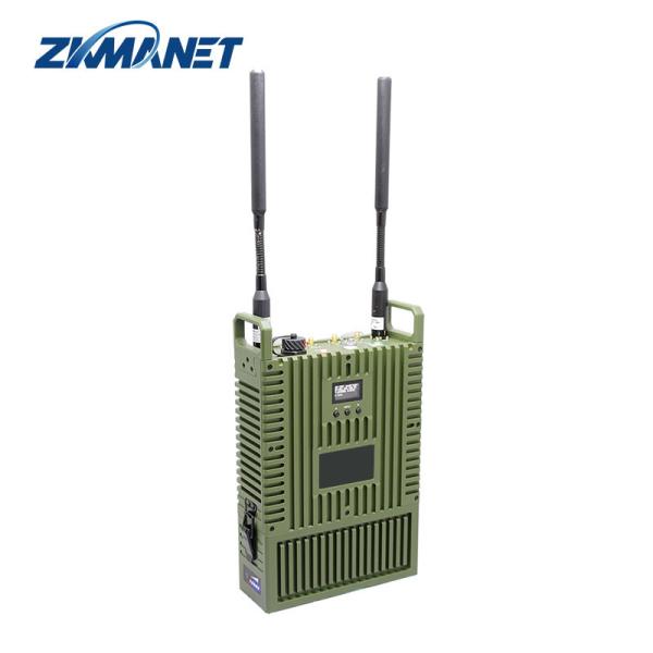 Quality 43dBm Long Range Manpack IP MESH Manet Radio IP66 Rated For  Communication wholesale