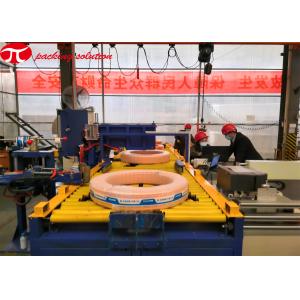 Buy cheap PLC Automatic Copper Coil Wrapping Machine 1200mm With Independent Operating from wholesalers