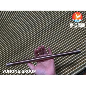 Copper Nickel Alloy 90 / 10 C70600 Aluminum Extruded Fin Tube For Heat Exchanger