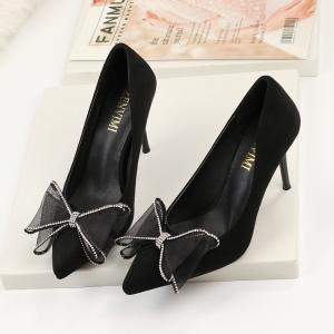 ZM002 929-42 Korean Version 2020 New Pointed Pumps Stiletto High Heels Large