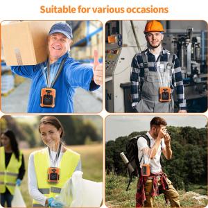 Cheap Socool Fan Clip Waist Fan 8000MAh Rechargeable Fan ABS Body Silicone Jacket Manganese Steel Hook And Bracket Must-Have For Summer for sale