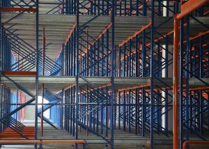 Cheap All Material Handling Pallet Runner Racking System for Alll Temperature warehouse for sale