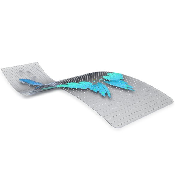 P8 Adhesive Transparent LED Display Ultra Thin 80% Transparency For Shopping