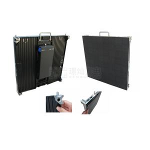 Cheap Black SMD2121 P4 Indoor LED Display Cabinet 160° Vision Angle for sale