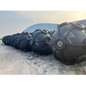 Black Customized Yokohama Pneumatic Fender Durable