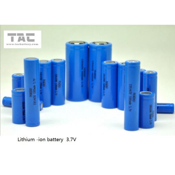 Rechargeable LiFePO4 Battery Cell IFR 12440 300mAh 3.2V High Power For