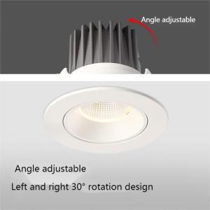 China Infrared Radiation Ceiling LED Downlight 15W Power Consumption 4000K on sale