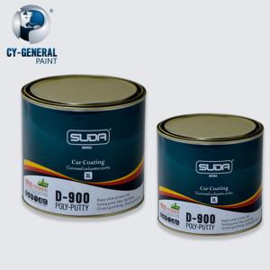 Low Density BPO Car Polyester Putty Automotive Polyester Putty Liquid Coating