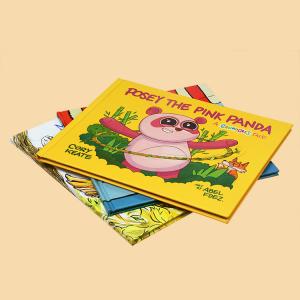 Interactive English Story Educational Casebound Book Printing For Preschool