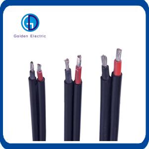 Cheap PV1-F TUV Standard Single Core/Double Core Power Solar Cable 4mm2 6mm2 with Mc4 Connectors for sale