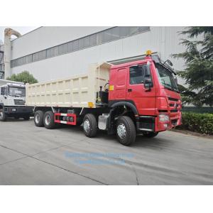 China HOWO 7 8X4 371HP Tipper Refurbished Sinotruk HOWO Dump Truck 371HP 12 Tires on sale