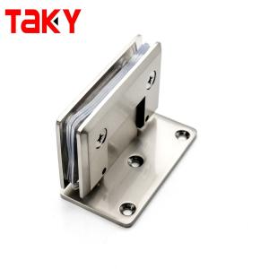 Sliver Chrome Finish Shower Door Hinges for Foldable Glass Door Excellent Value