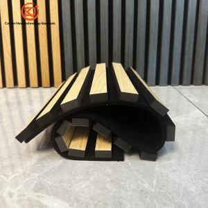 Flexible and bendable wooden soundproof board with high flexibility