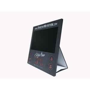 motion sensor activated countertop advertising video player with HD video pop