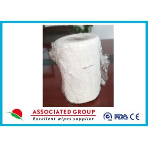 Plain Weave Crossing Spunlace Non Woven Tissue Sheets For Medical / Hygiene