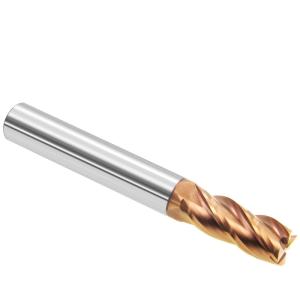 High Precision Single Flute Spiral End Mill CNC Router Bit For Wood
