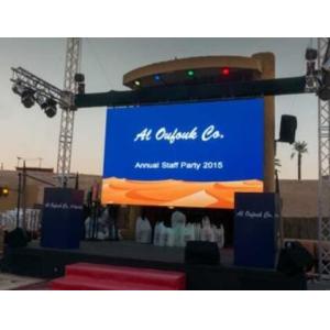 P4 P6 P8 P10 Outdoor Full Color Led Display Screen Wide Viewing Angle For Event