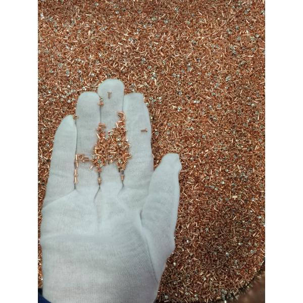 Quality AgCdO Silver Alloy Bimetal Contact Rivets 2mm Diameter wholesale