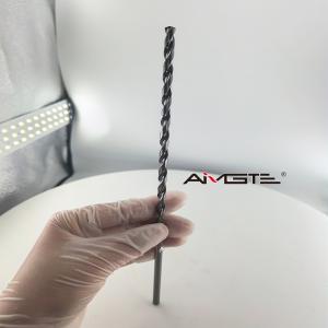 30D Carbide Deep Hole Drill Bit 6mm Long HRC60 For Steel Metal And CNC Machine