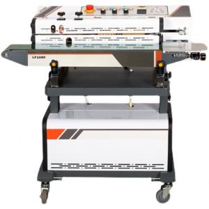 Cheap Solid-Ink Continuous Inflatable (Nitrogen) Band Sealing Machine With Date Coding for sale