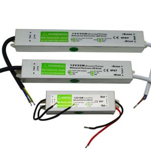 Constant Voltage Outdoor CCTV Led Switching Power Supply IP67 Waterproof 12V 60W