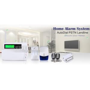 Wireless AutoDial PSTN Landline LCD House Security Alarm System with 30 wireless