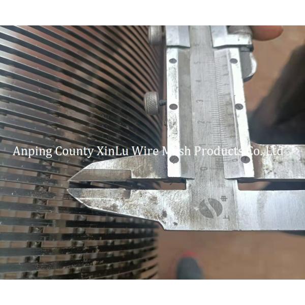 4.5mm Support Rod Continuous Slot Wrapped Wire Water Well Screen Pipe with 344