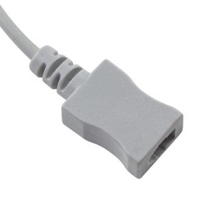 Compatible Temperature Adapter 6.3 Mono Plug To Rectangular Dual Pin YSI400