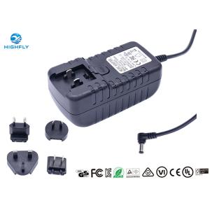 UK US EU AU Interchangeable Plugs Power Adapter 12V 3A for LED Light