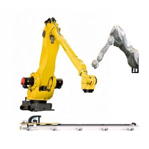 China FANUC Versatile M-410iB/140H 5 Axis Industrial  Robot Arm On Palletising And Handling With Robot Protective Cover on sale